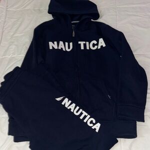 Nautica Kids Matching Set in Navy Blue